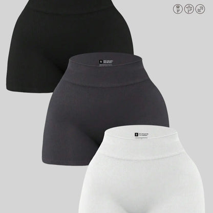 YMZFIT Ultra-Thin Seamless Yoga Shorts — Breathable, Semi-Sheer Activewear for Running, Yoga, and Gym Training