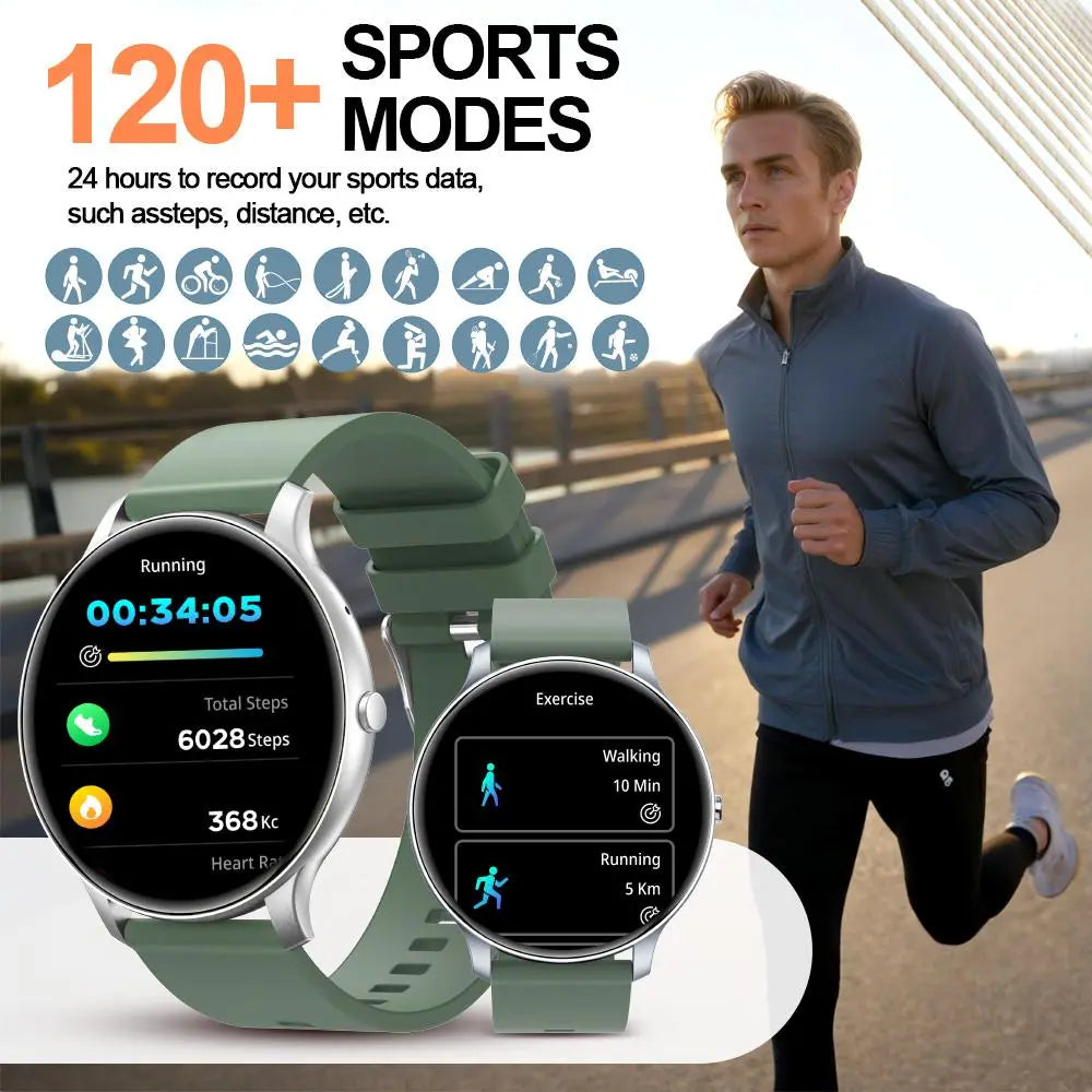 Multifunctional Smart Watch, Fashionable Digital Watch, Sports Watch for Women & Men, Wearable