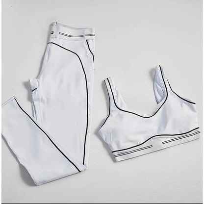 Fashionable Sports Suit Pilates Tight Sports Pants Yoga High-Waisted Stretch Fitness Pants Set 2025 High-Quality Fabric