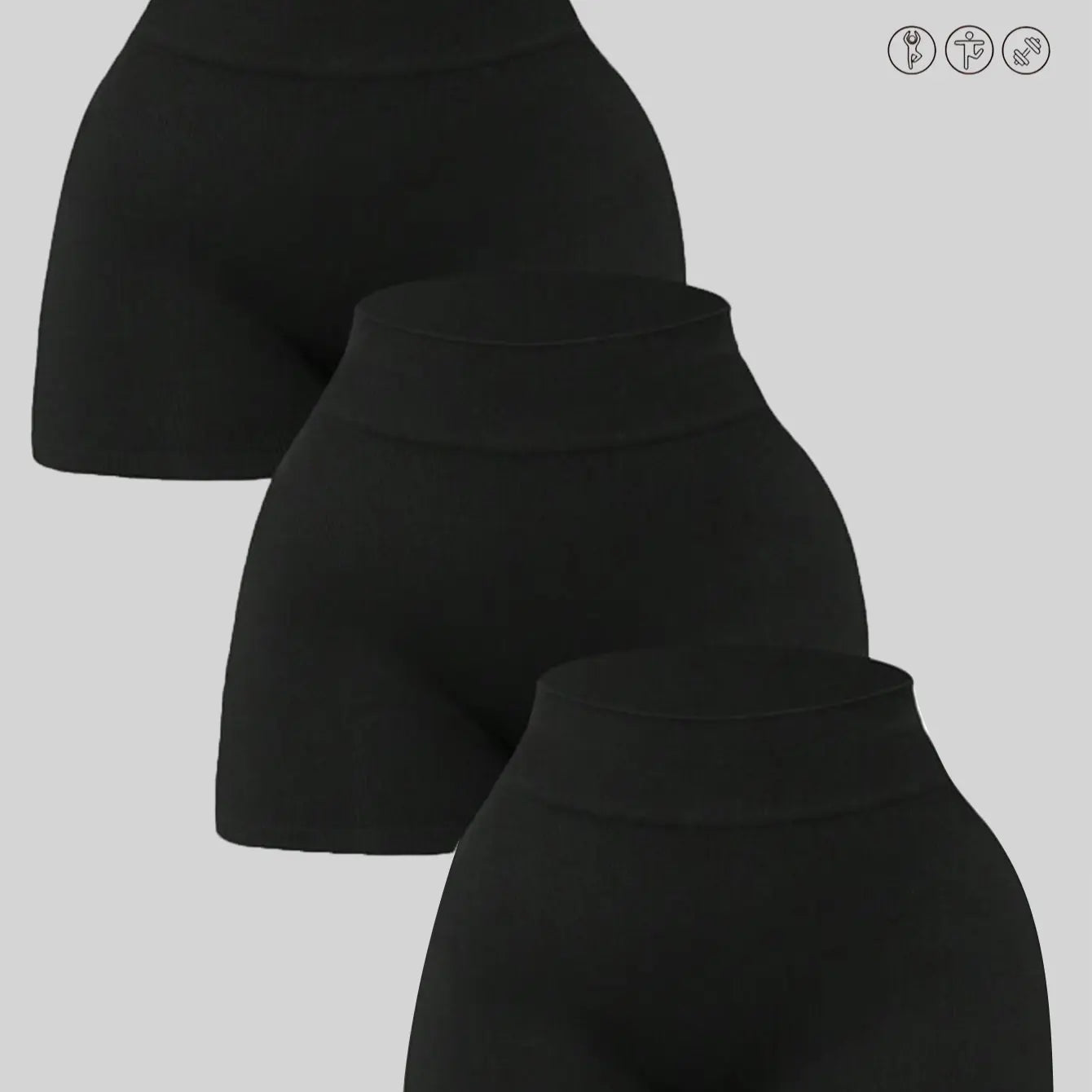 YMZFIT Ultra-Thin Seamless Yoga Shorts — Breathable, Semi-Sheer Activewear for Running, Yoga, and Gym Training