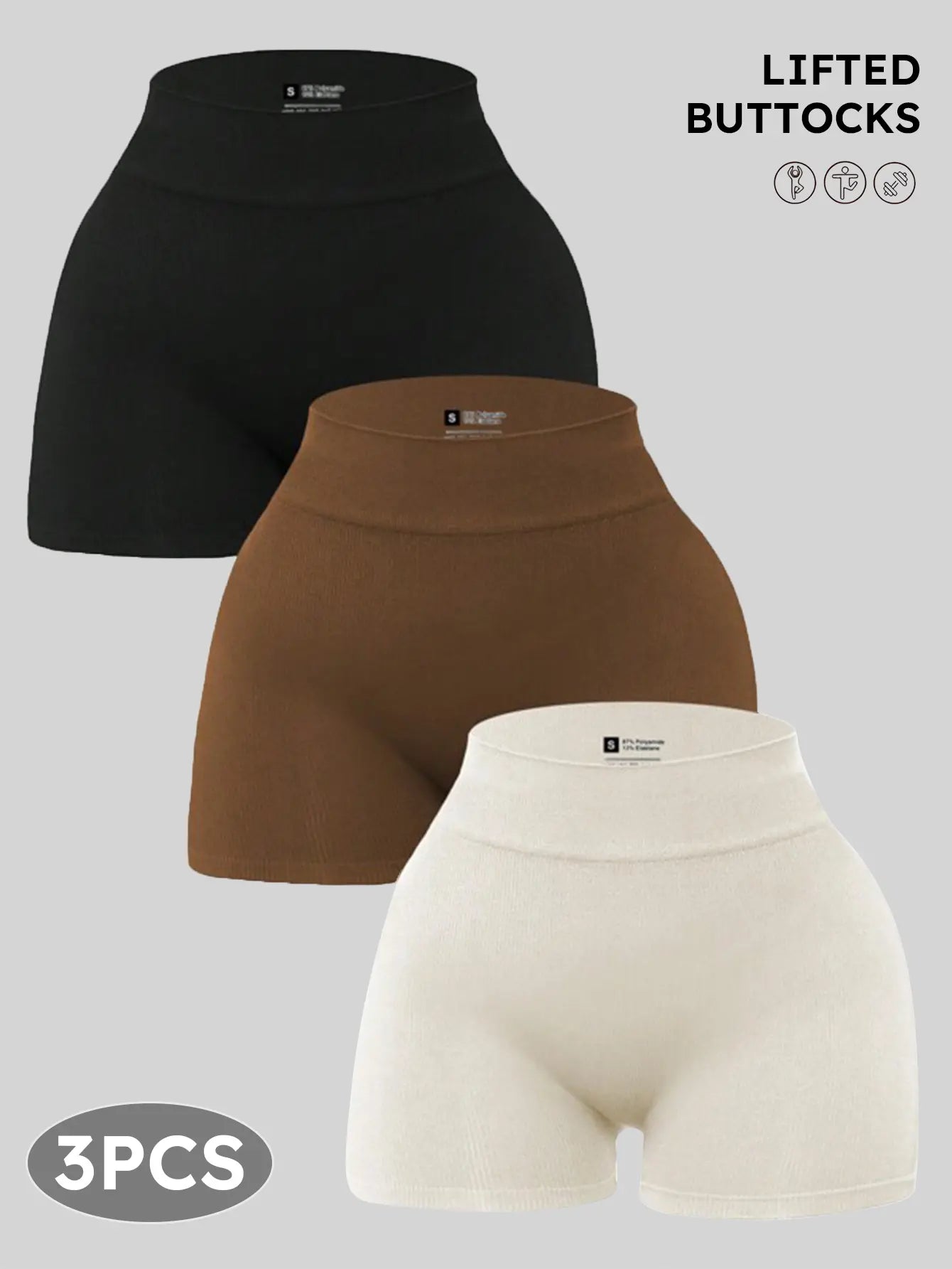 YMZFIT Ultra-Thin Seamless Yoga Shorts — Breathable, Semi-Sheer Activewear for Running, Yoga, and Gym Training