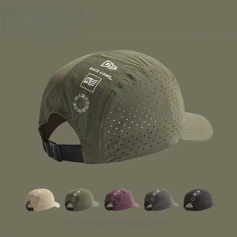 Summer Quick Dry Lightweight Hat, Breathable Sun Baseball Cap, UV Protection Outdoor Hat, Suitable for Camping, Hiking, Outdoor Sports Adjustable Fit Hat Flexfit Cotton Hat