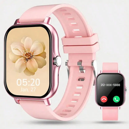 Smart Watch for Men & Women, 1.83" Touch Screen Bluetooth Watch with Notifications & Daily Activity Tracking, Comfortable Strap, Compatible with Iphone & Android