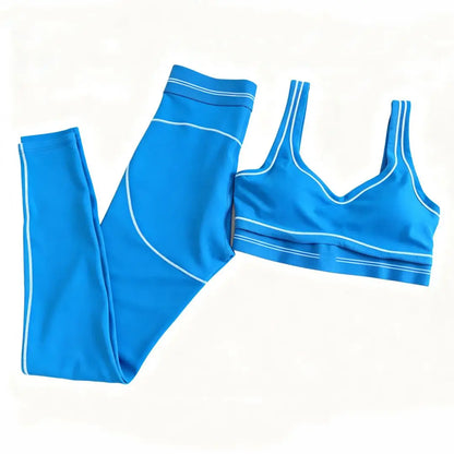 Fashionable Sports Suit Pilates Tight Sports Pants Yoga High-Waisted Stretch Fitness Pants Set 2025 High-Quality Fabric