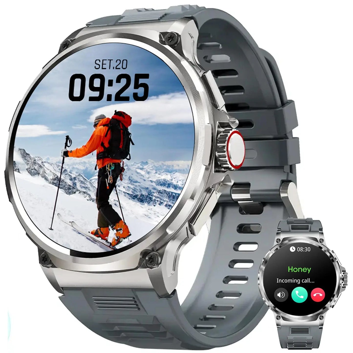 Multifunctional Smart Watch, Smartwatch with Calls, Fashion Digital Watch with Answer/Make Calls & 100+ Sport Modes, Waterproof Sports Watch for Women & Men