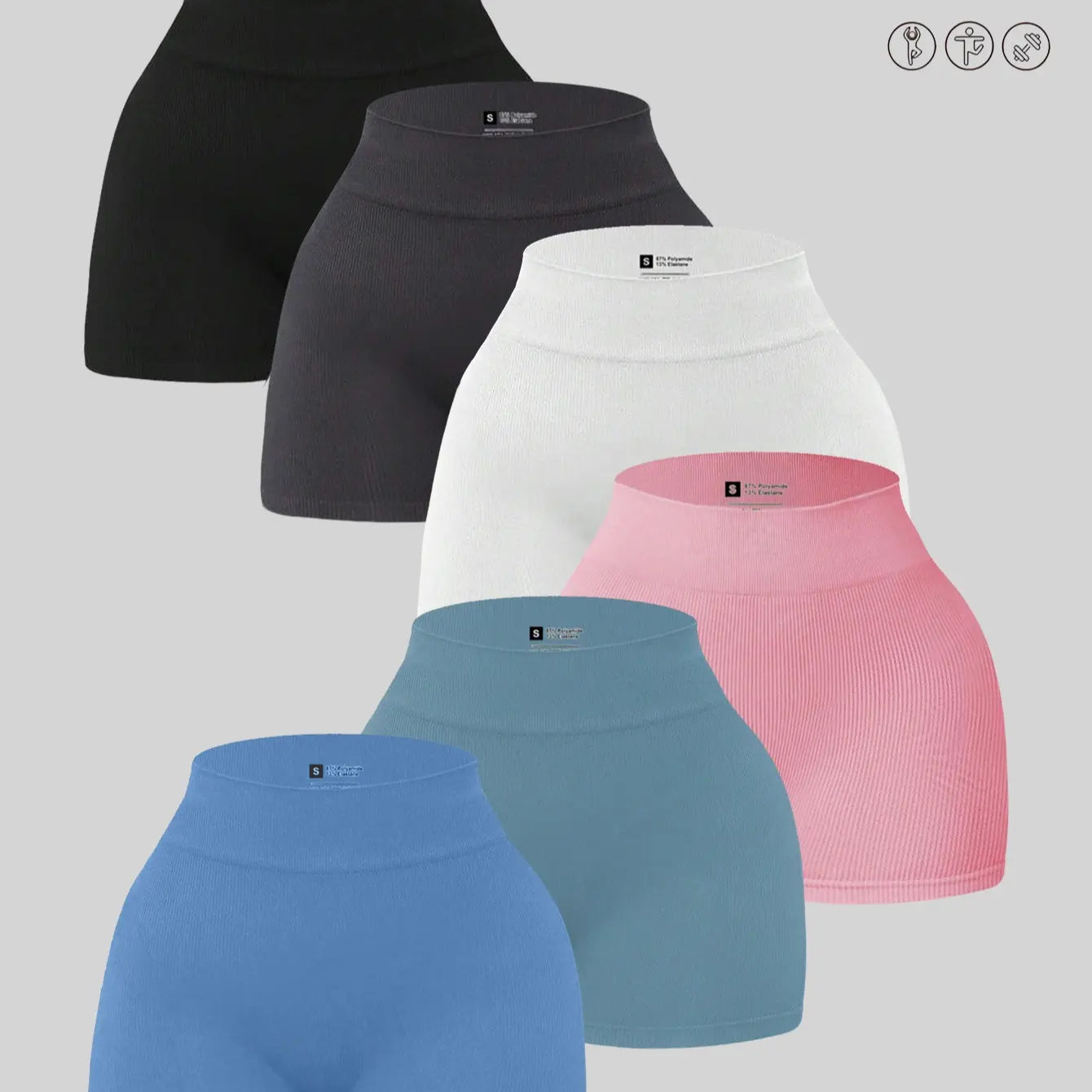 YMZFIT Ultra-Thin Seamless Yoga Shorts — Breathable, Semi-Sheer Activewear for Running, Yoga, and Gym Training
