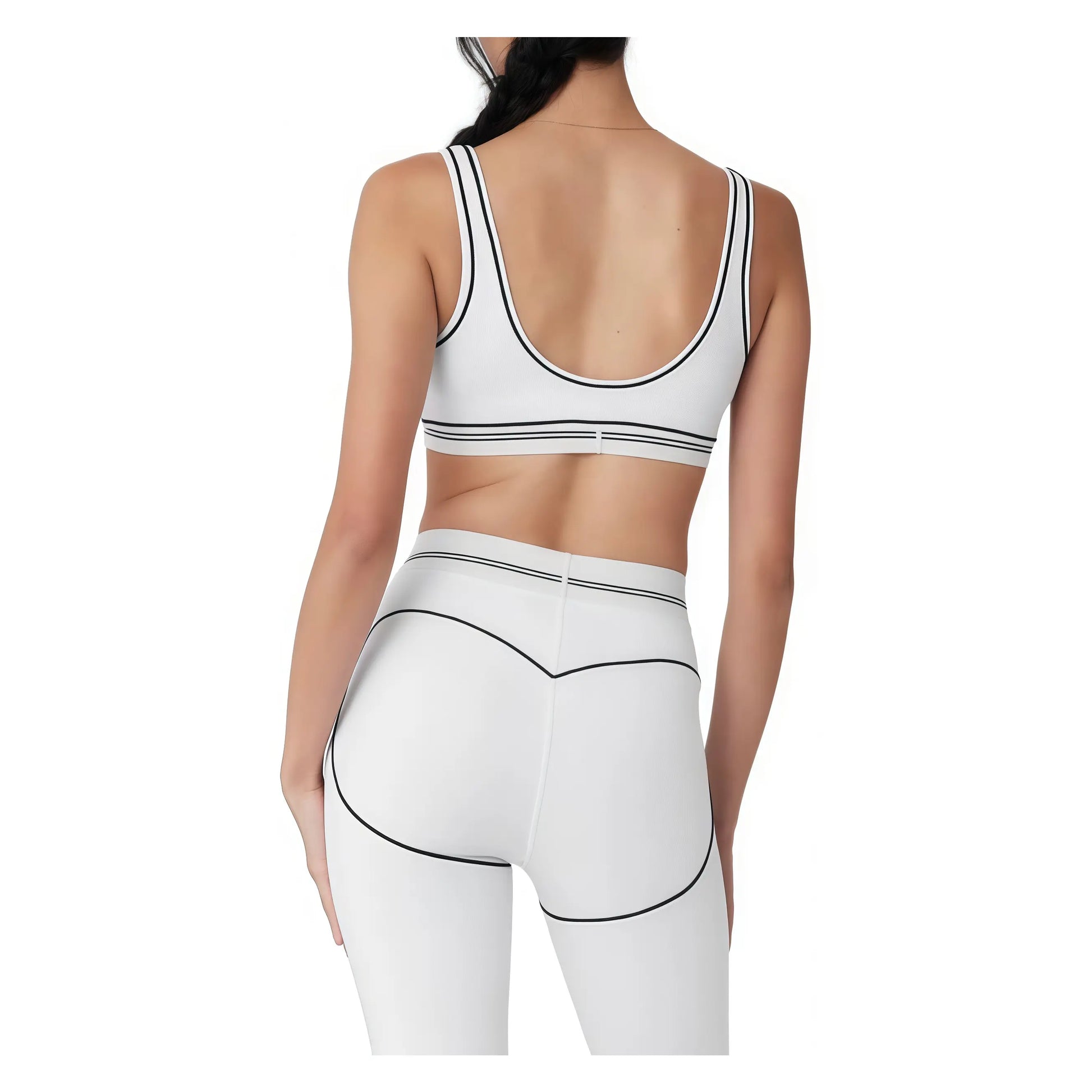 Fashionable Sports Suit Pilates Tight Sports Pants Yoga High-Waisted Stretch Fitness Pants Set 2025 High-Quality Fabric